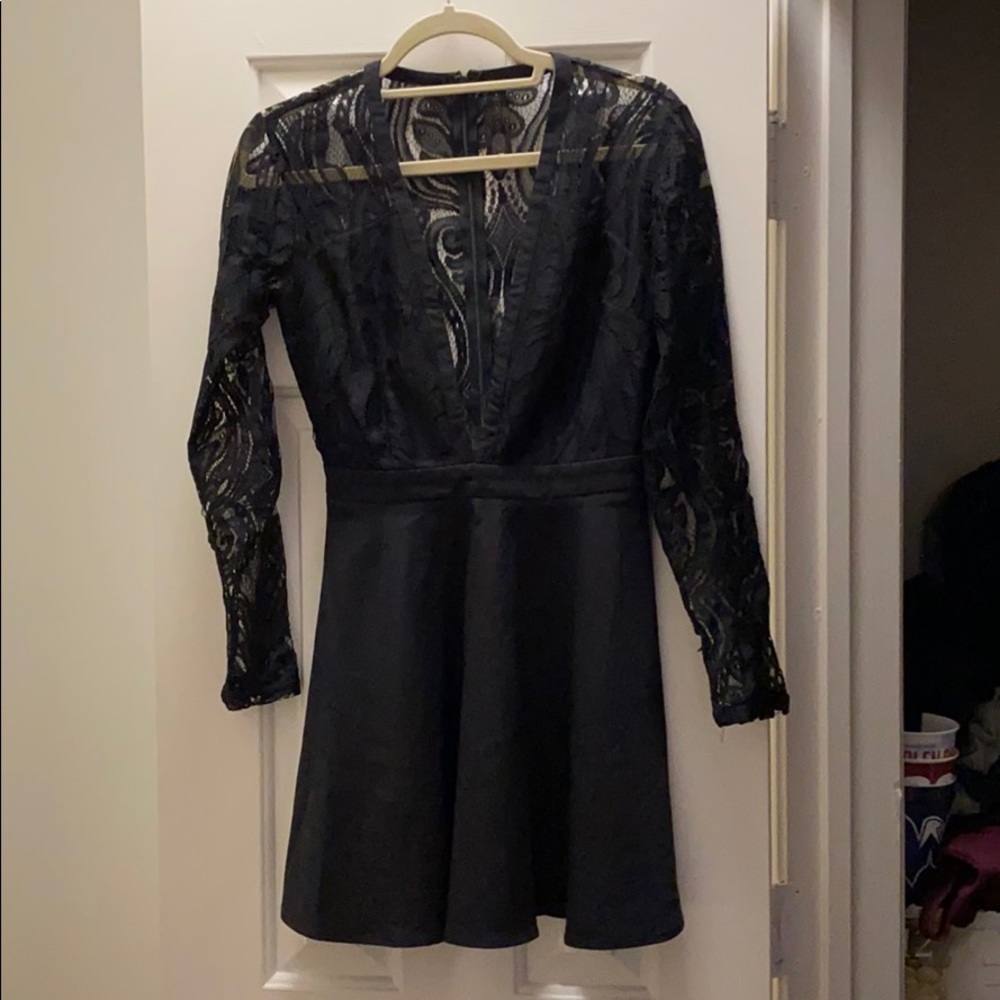 Black Lace Dress